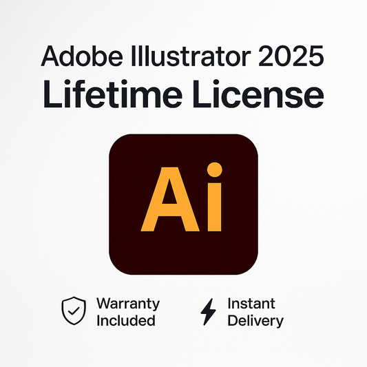 Adobe Illustrator 2025 One-time purchase License Key For Windows