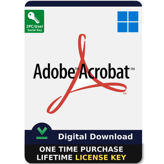 Adobe Acrobat XI One-time purchase License Key for Windows